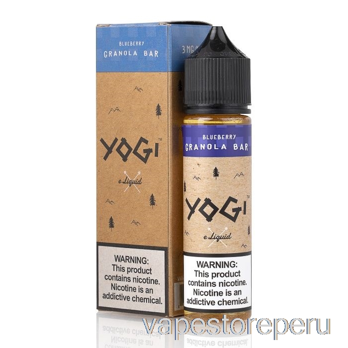 Barra De Granola De Arándanos Vape Smoke - E-líquido Yogi - 60ml 3mg